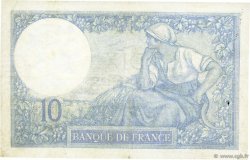 10 Francs MINERVE FRANCIA  1924 F.06.08 MBC