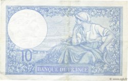 10 Francs MINERVE modifié FRANKREICH  1939 F.07.13 VZ