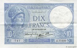 10 Francs MINERVE modifié FRANKREICH  1940 F.07.16