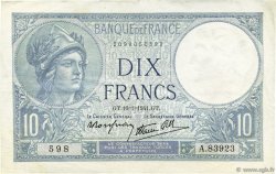 10 Francs MINERVE modifié FRANCE  1941 F.07.28 XF