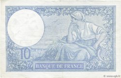 10 Francs MINERVE modifié FRANKREICH  1941 F.07.29 fVZ