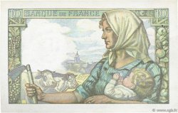 10 Francs MINEUR FRANCE  1942 F.08.03 AU