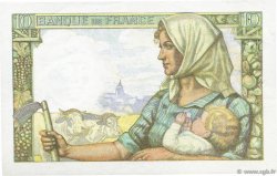 10 Francs MINEUR FRANKREICH  1942 F.08.04 VZ