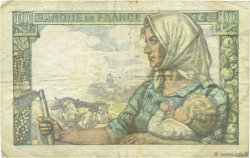 10 Francs MINEUR FRANCIA  1943 F.08.07 BB