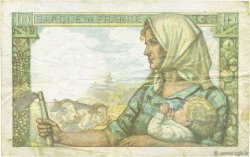 10 Francs MINEUR FRANCIA  1943 F.08.09 MB
