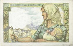 10 Francs MINEUR FRANKREICH  1944 F.08.10 VZ