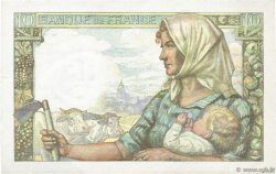 10 Francs MINEUR FRANKREICH  1944 F.08.12 fST