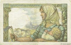 10 Francs MINEUR FRANKREICH  1944 F.08.12 SS