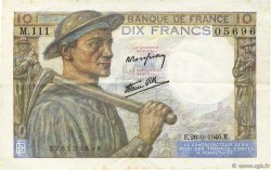 10 Francs MINEUR FRANCIA  1946 F.08.15 q.SPL