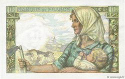 10 Francs MINEUR FRANKREICH  1947 F.08.17 VZ+