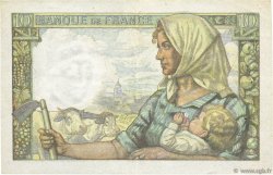 10 Francs MINEUR FRANKREICH  1947 F.08.18 VZ