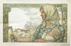 10 Francs MINEUR FRANKREICH  1949 F.08.21 VZ