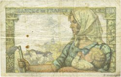 10 Francs MINEUR FRANCIA  1949 F.08.22a MB