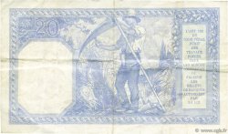 20 Francs BAYARD FRANCE  1918 F.11.03 VF