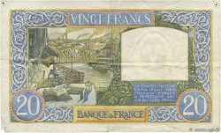 20 Francs TRAVAIL ET SCIENCE FRANKREICH  1941 F.12.17 SS