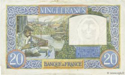20 Francs TRAVAIL ET SCIENCE FRANCIA  1941 F.12.18 SPL