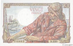 20 Francs PÊCHEUR FRANCE  1949 F.13.15 AU