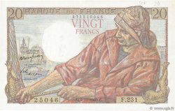 20 Francs PÊCHEUR FRANCIA  1949 F.13.16 EBC