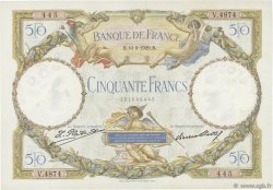 50 Francs LUC OLIVIER MERSON FRANCIA  1929 F.15.03 EBC