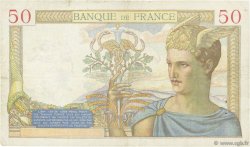 50 Francs CÉRÈS FRANKREICH  1936 F.17.28 SS