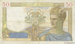 50 Francs CÉRÈS FRANCE  1937 F.17.40 F+