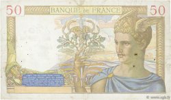 50 Francs CÉRÈS modifié FRANCIA  1939 F.18.30 q.BB