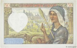 50 Francs JACQUES CŒUR FRANKREICH  1941 F.19.07 VZ+