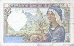 50 Francs JACQUES CŒUR FRANCIA  1941 F.19.08 MBC