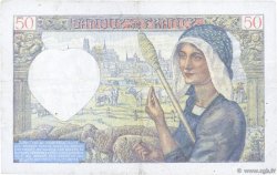 50 Francs JACQUES CŒUR FRANKREICH  1941 F.19.12 fSS