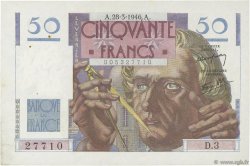 50 Francs LE VERRIER FRANCE  1946 F.20.02 XF-