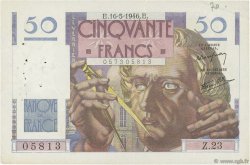 50 Francs LE VERRIER FRANCE  1946 F.20.04 VF