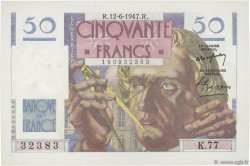 50 Francs LE VERRIER FRANCIA  1947 F.20.08 SC
