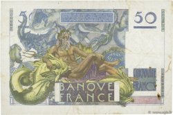 50 Francs LE VERRIER FRANCIA  1948 F.20.10 BC+