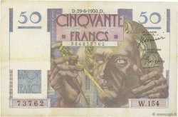 50 Francs LE VERRIER FRANKREICH  1950 F.20.15 SS