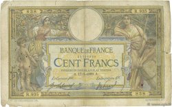 100 Francs LUC OLIVIER MERSON sans LOM FRANCE  1909 F.23.01 P