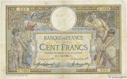 100 Francs LUC OLIVIER MERSON sans LOM FRANKREICH  1920 F.23.13 SS