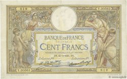 100 Francs LUC OLIVIER MERSON grands cartouches FRANCE  1931 F.24.10 TB+
