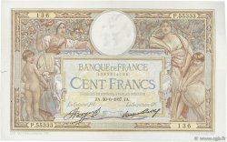 100 Francs LUC OLIVIER MERSON grands cartouches FRANCIA  1937 F.24.16 MBC+