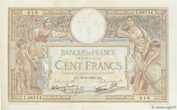 100 Francs LUC OLIVIER MERSON type modifié FRANCIA  1939 F.25.47 BB