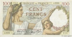 100 Francs SULLY FRANCIA  1939 F.26.09 BB
