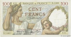 100 Francs SULLY FRANCE  1940 F.26.30 TTB+