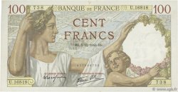 100 Francs SULLY FRANCIA  1940 F.26.42 BB