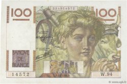 100 Francs JEUNE PAYSAN FRANCIA  1946 F.28.08 MBC