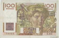 100 Francs JEUNE PAYSAN FRANCIA  1949 F.28.22 BB