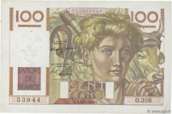 100 Francs JEUNE PAYSAN FRANKREICH  1949 F.28.22 SS