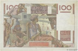 100 Francs JEUNE PAYSAN FRANKREICH  1952 F.28.34 SS