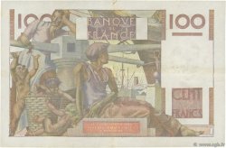 100 Francs JEUNE PAYSAN FRANCE  1953 F.28.37 VF