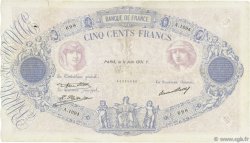 500 Francs BLEU ET ROSE FRANKREICH  1931 F.30.34 S