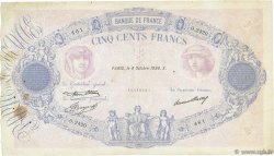 500 Francs BLEU ET ROSE FRANKREICH  1936 F.30.37 S
