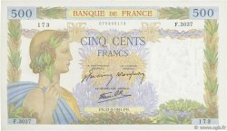 500 Francs LA PAIX FRANCIA  1941 F.32.17 EBC